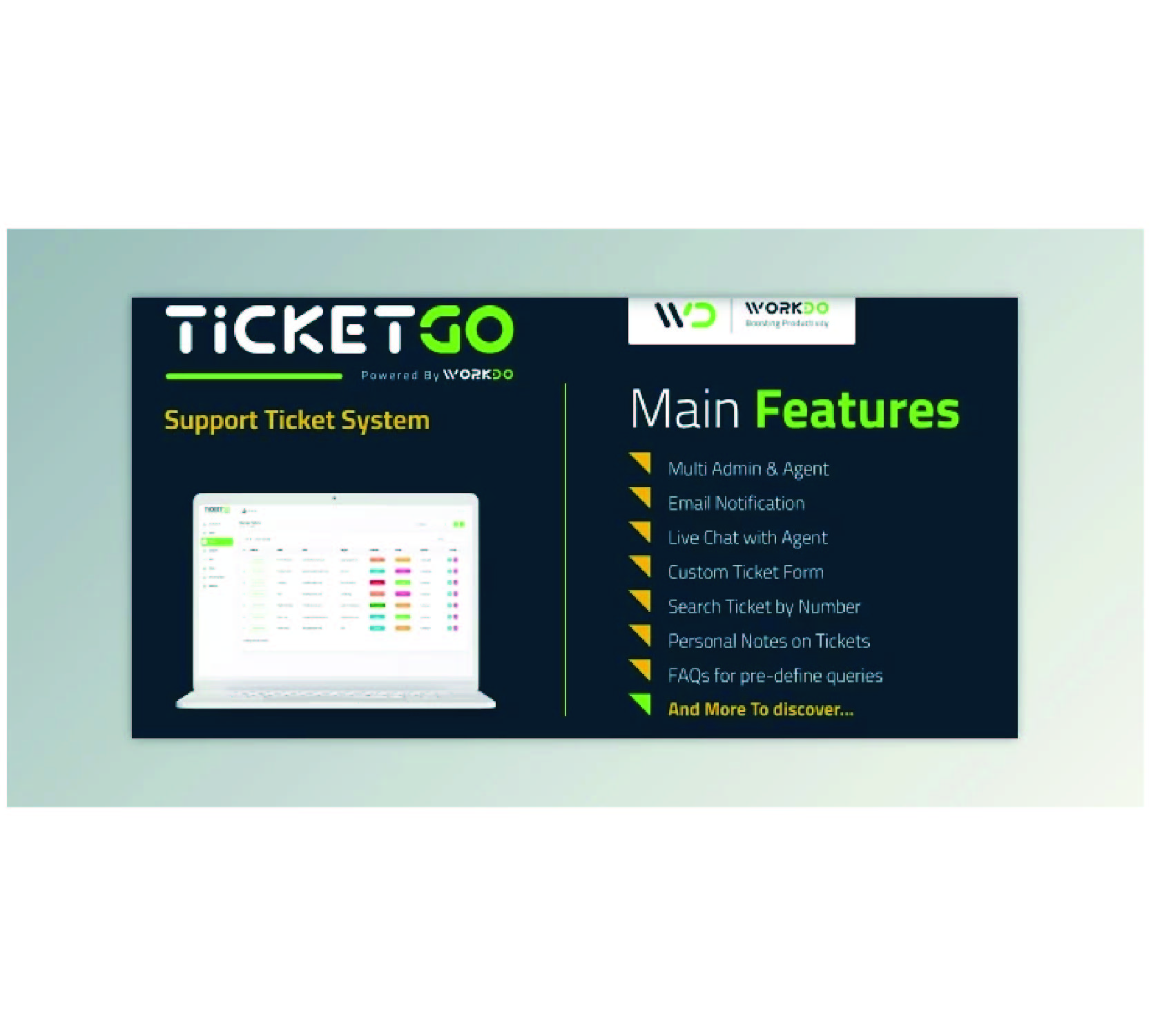TicketGo - 支持票务系统